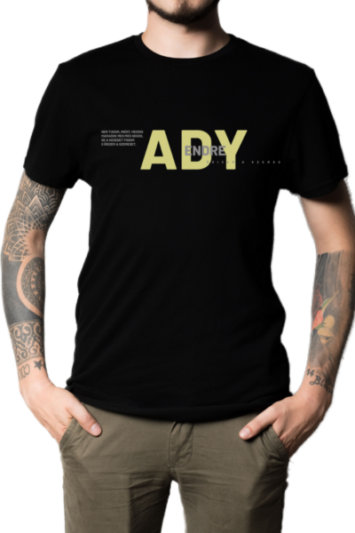 Ady Endre: Őrizem a szemed - Fekete férfi basic póló