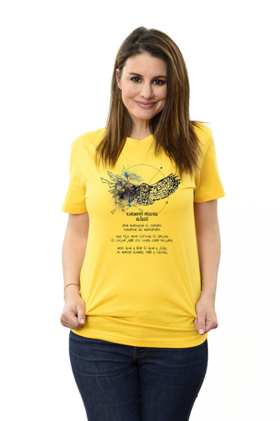 Karinthy Frigyes: Előszó sárga basic póló