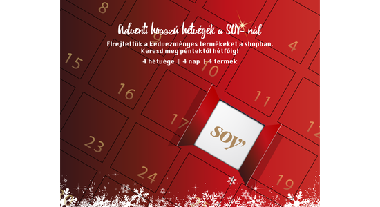 Adventi kedvezmények!