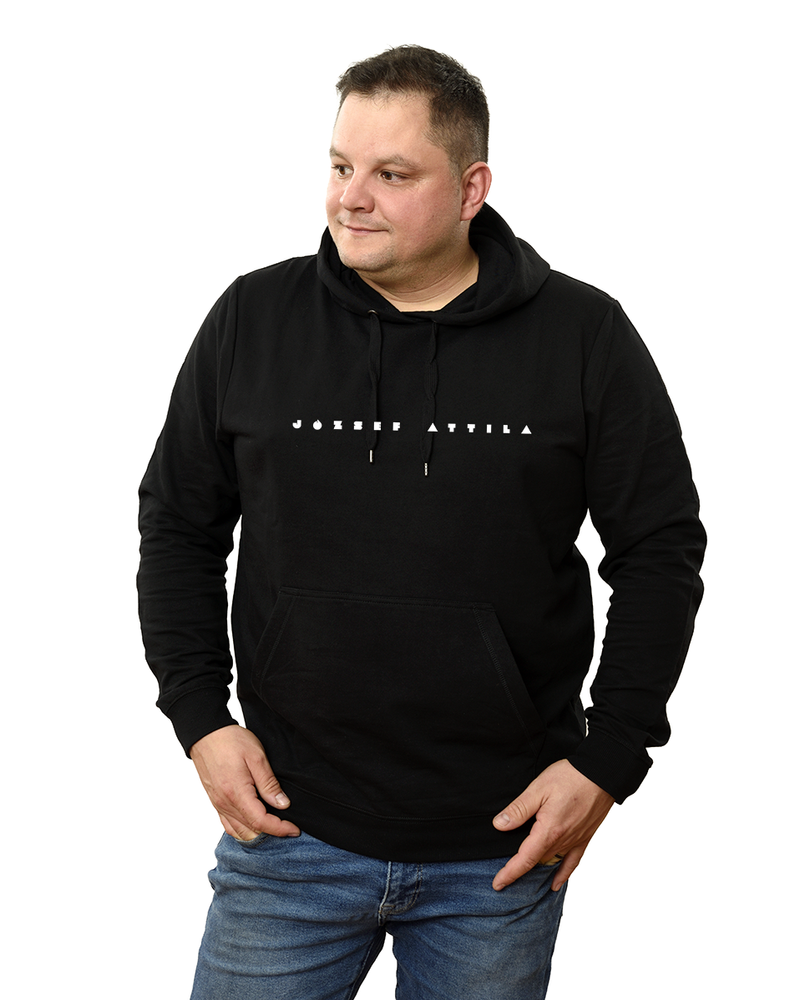 Kép 2/2 - József Attila: Tedd a kezed - Fekete Hoody