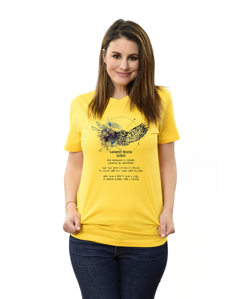 Karinthy Frigyes: Előszó sárga basic póló